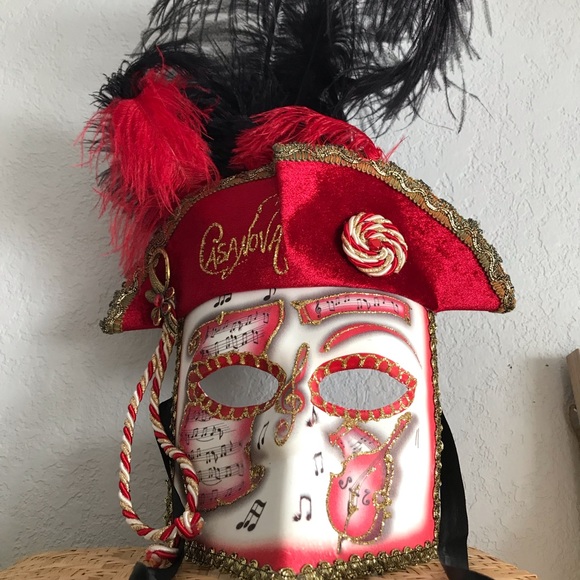 Italian Casanova Mask - Picture 7 of 8